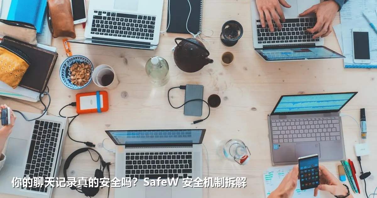 你的聊天记录真的安全吗?SafeW 安全机制拆解