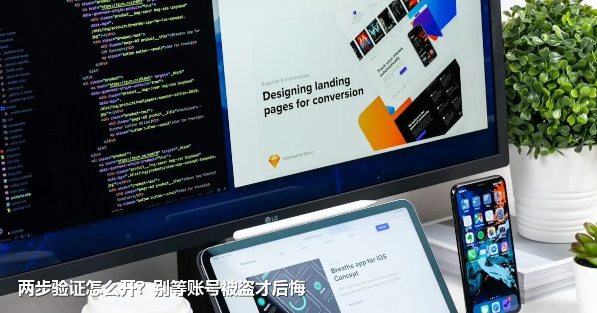 两步验证怎么开?别等账号被盗才后悔