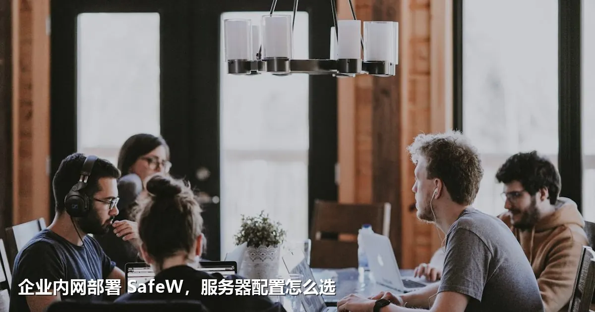 企业内网部署 SafeW,服务器配置怎么选