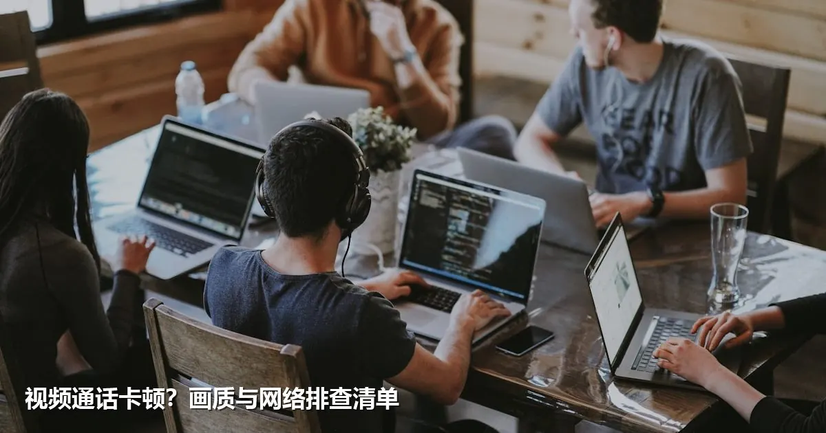 视频通话卡顿？画质与网络排查清单
