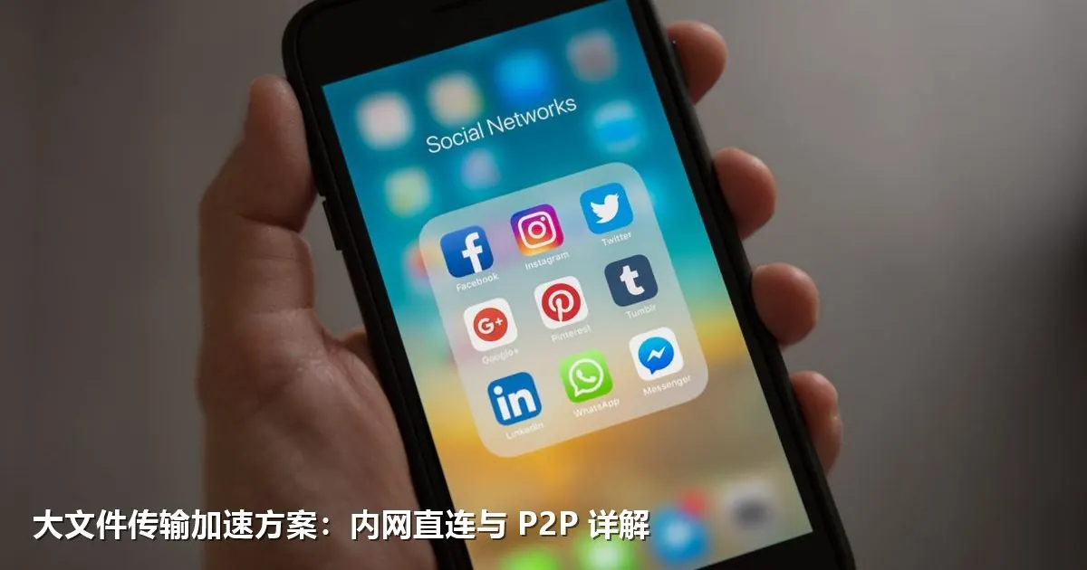 大文件传输加速方案：内网直连与 P2P 详解