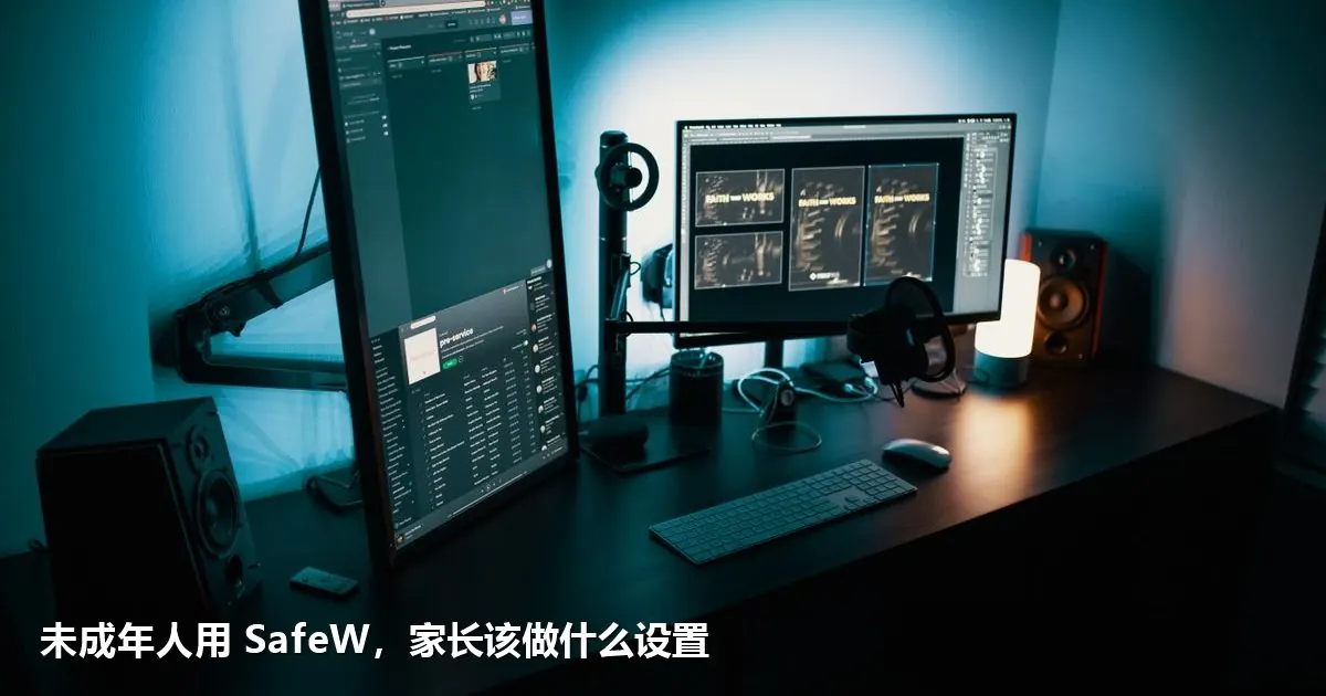 未成年人用 SafeW，家长该做什么设置