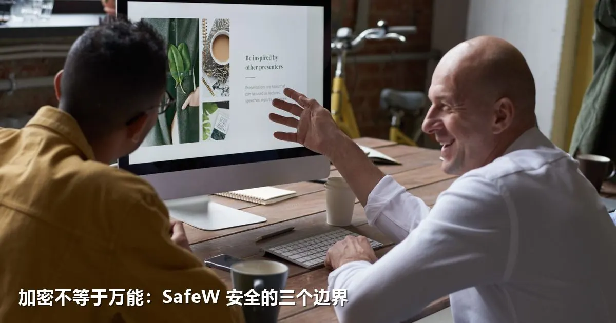 加密不等于万能:SafeW 安全的三个边界